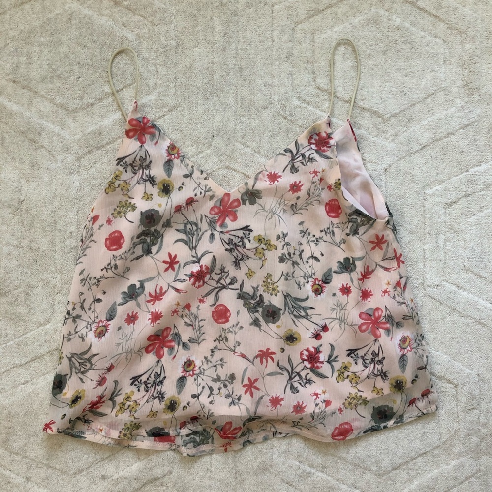 LF SEEK THE LABEL Floral Cami